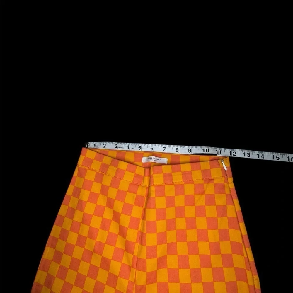 Peppermayo checkered pants. Sz 4